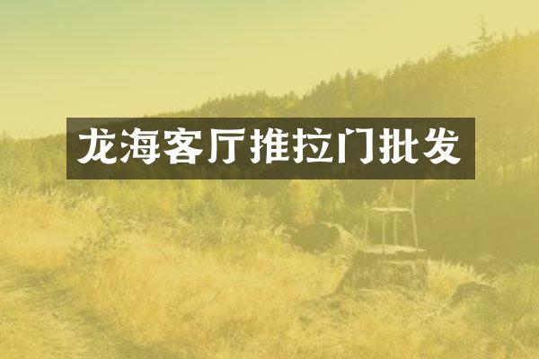 龙海客厅推拉门批发
