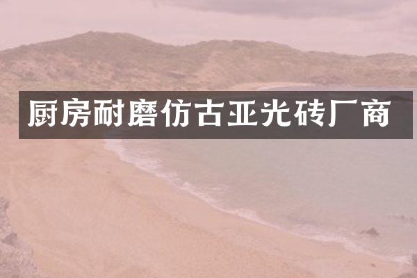 厨房耐磨仿古亚光砖厂商