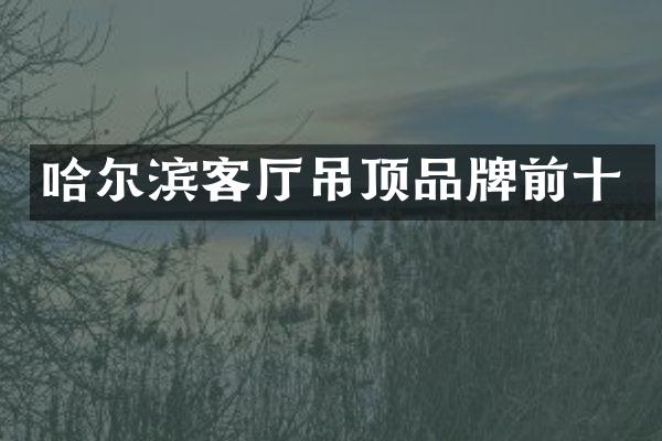 哈尔滨客厅吊顶品牌前十
