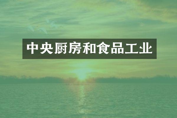 中央厨房和食品工业