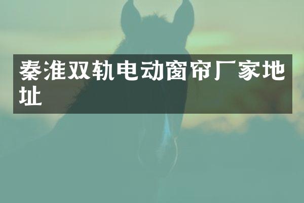 秦淮双轨电动窗帘厂家地址