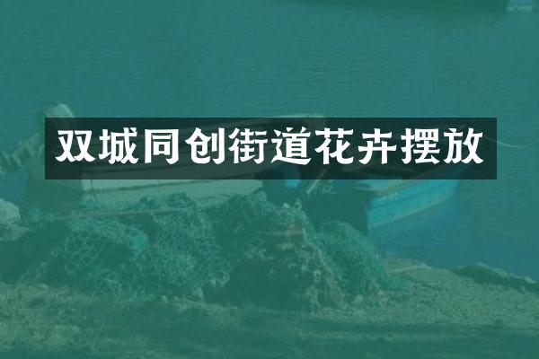 双城同创街道花卉摆放