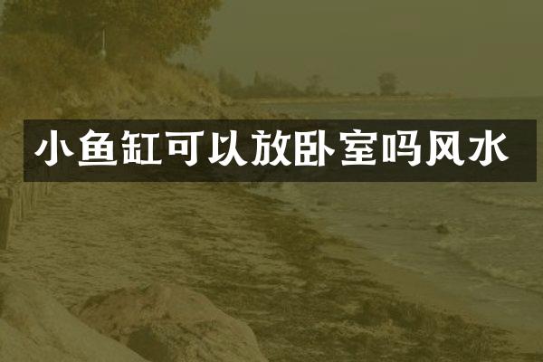 小鱼缸可以放卧室吗风水