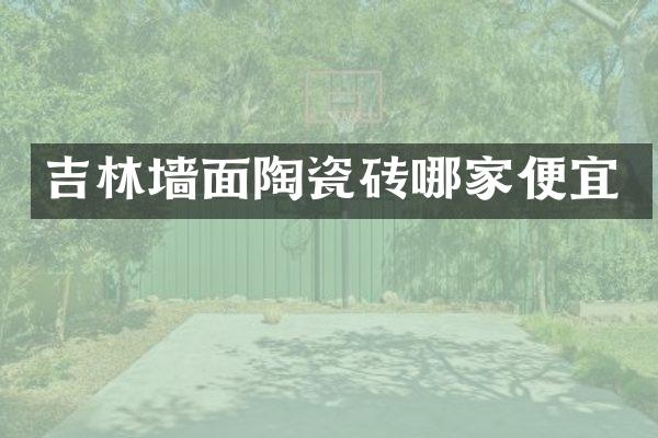 吉林墙面陶瓷砖哪家便宜
