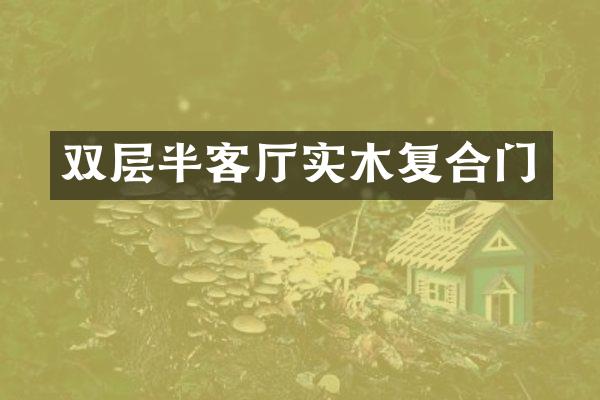 双层半客厅实木复合门