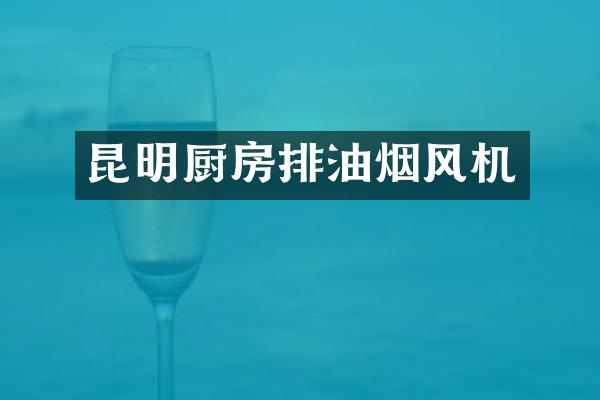 昆明厨房排油烟风机