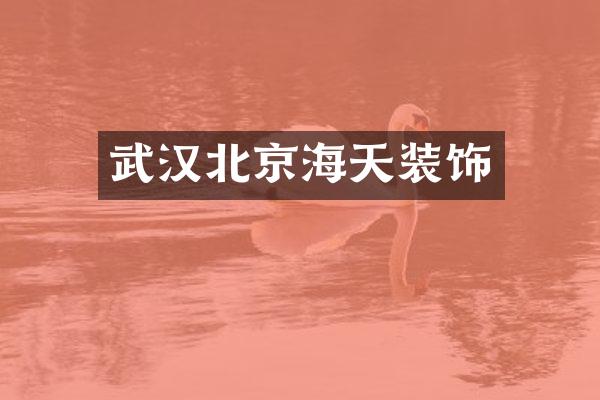 武汉北京海天装饰