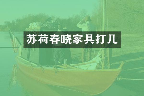 苏荷春晓家具打几