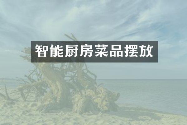 智能厨房菜品摆放