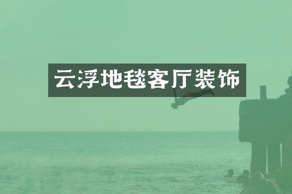 云浮地毯客厅装饰