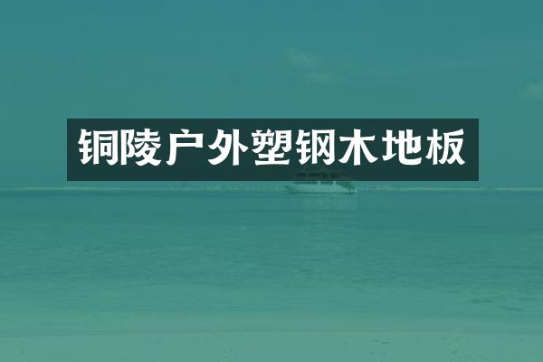 铜陵户外塑钢木地板