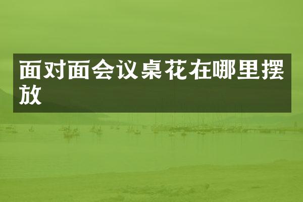 面对面会议桌花在哪里摆放