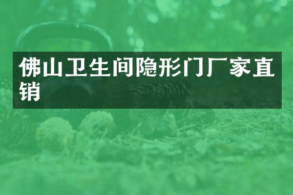 佛山卫生间隐形门厂家直销