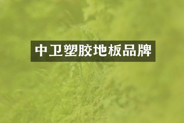 中卫塑胶地板品牌