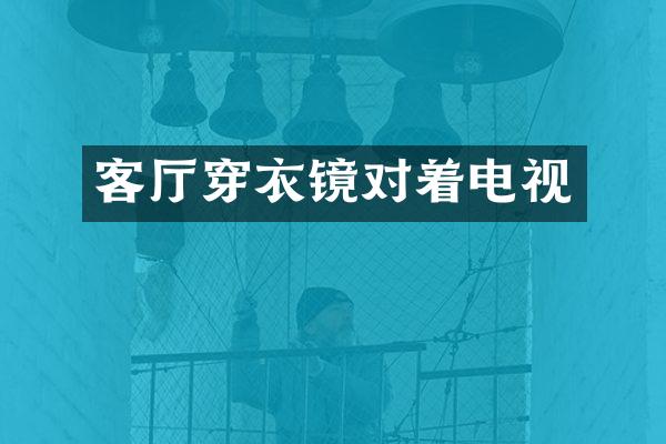 客厅穿衣镜对着电视