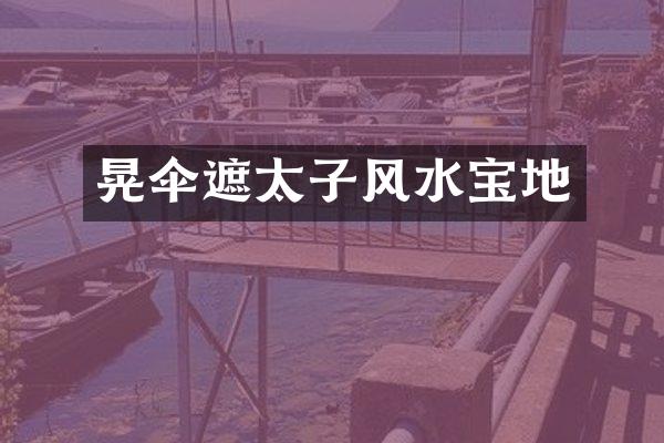 晃伞遮太子风水宝地