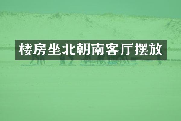 楼房坐北朝南客厅摆放