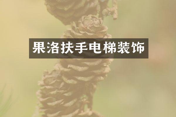 果洛扶手电梯装饰