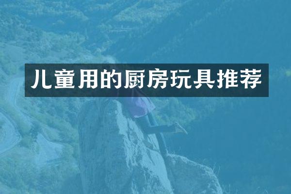 儿童用的厨房玩具推荐