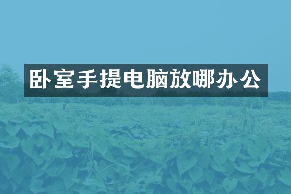 卧室手提电脑放哪办公