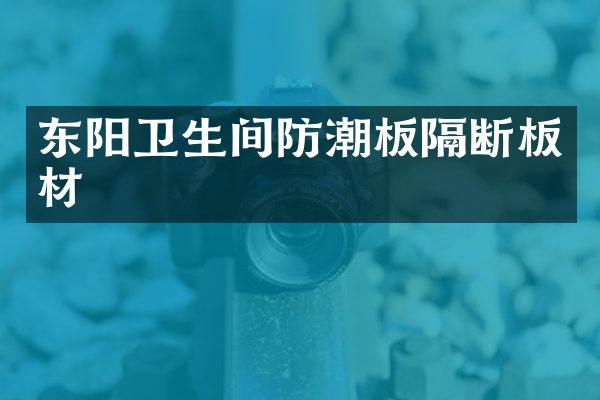 东阳卫生间防潮板隔断板材
