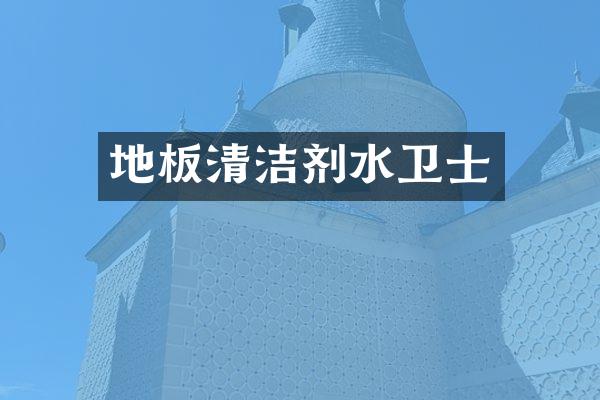 地板清洁剂水卫士
