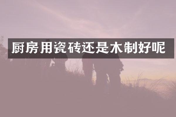 厨房用瓷砖还是木制好呢