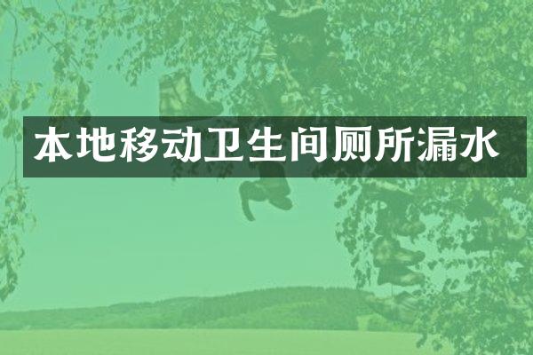 本地移动卫生间厕所漏水