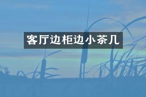 客厅边柜边小茶几