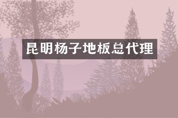 昆明杨子地板总代理