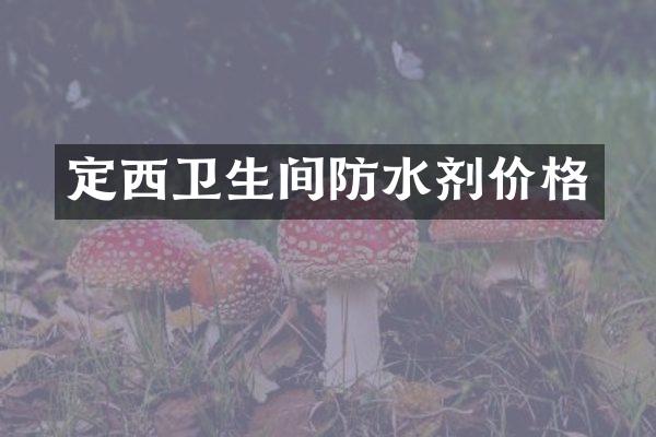 定西卫生间防水剂价格