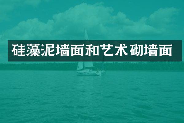 硅藻泥墙面和艺术砌墙面