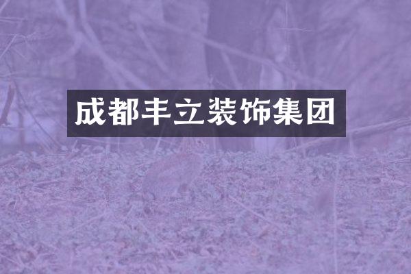 成都丰立装饰集团