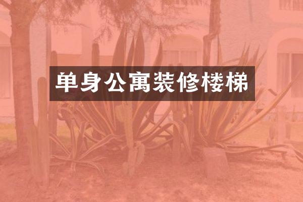 单身公寓装修楼梯
