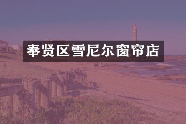 奉贤区雪尼尔窗帘店