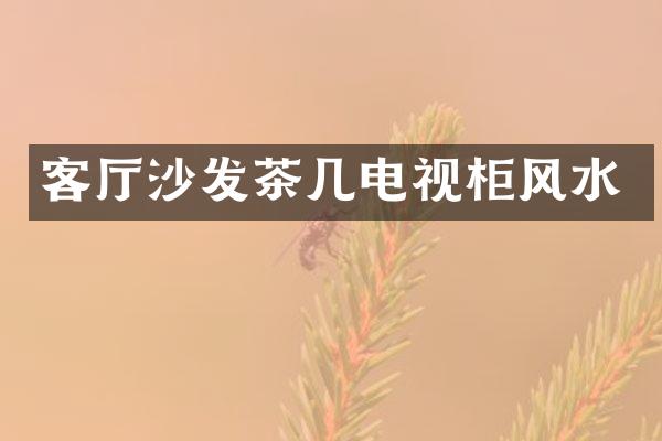 客厅沙发茶几电视柜风水