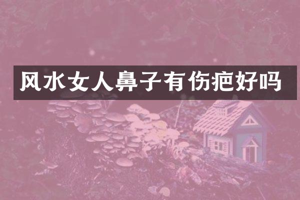 风水女人鼻子有伤疤好吗