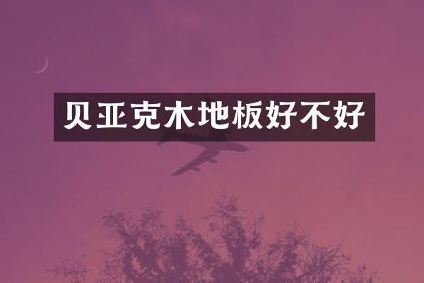 贝亚克木地板好不好
