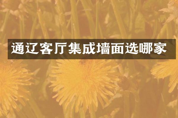 通辽客厅集成墙面选哪家