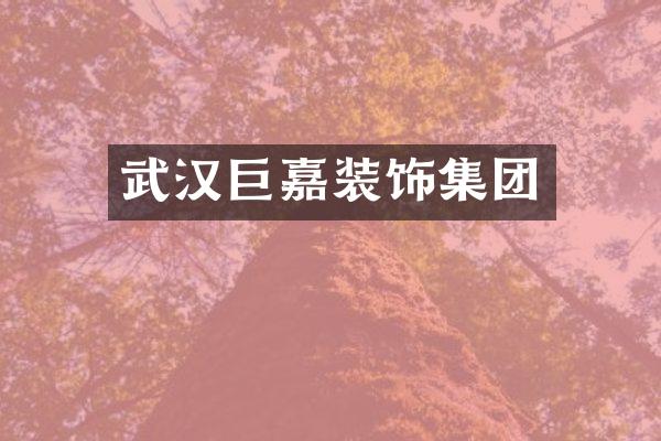 武汉巨嘉装饰集团