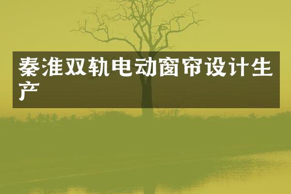 秦淮双轨电动窗帘设计生产