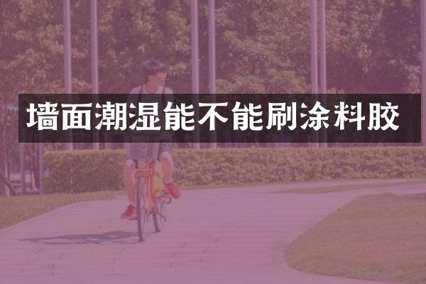 墙面潮湿能不能刷涂料胶