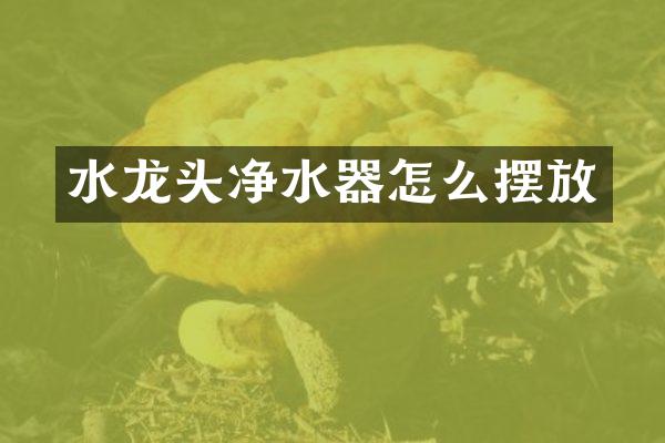 水龙头净水器怎么摆放