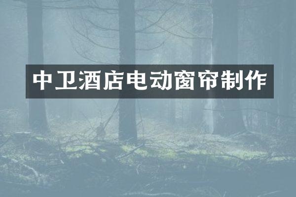 中卫酒店电动窗帘制作
