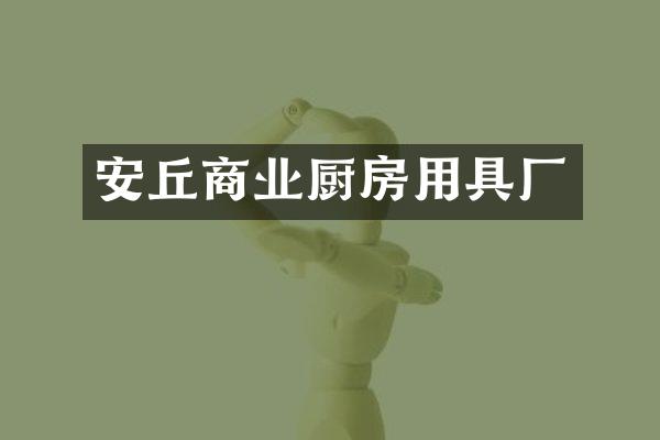 安丘商业厨房用具厂