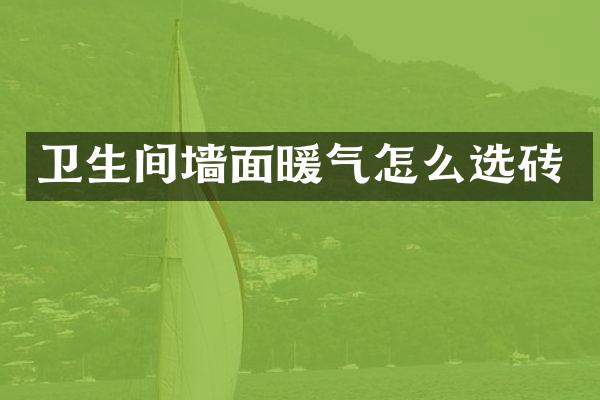 卫生间墙面暖气怎么选砖