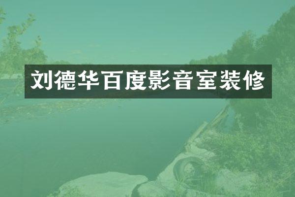刘德华百度影音室装修