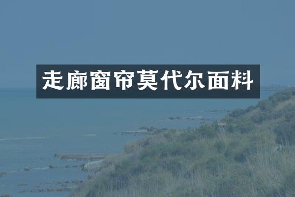 走廊窗帘莫代尔面料