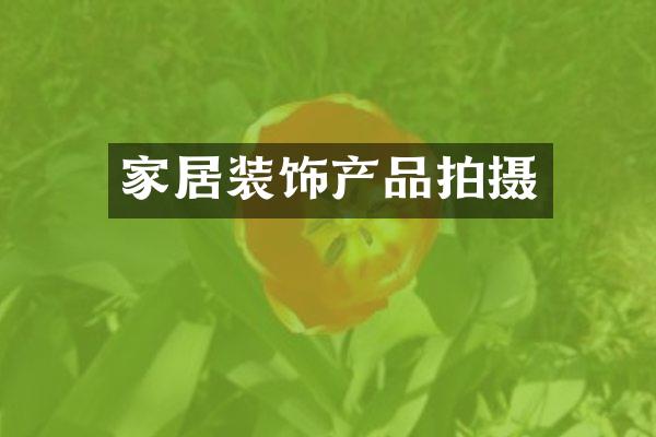 家居装饰产品拍摄