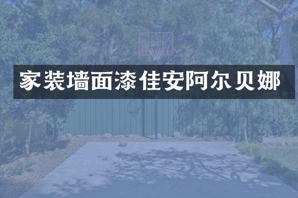 家装墙面漆佳安阿尔贝娜